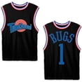thumbnail image 2 of space jam Mens Classic Tank - Tune Squad Monstars & Bugs Bunny Jersey 90s Classic Tank Top, 2 of 7