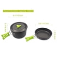 thumbnail image 3 of RKZDSR Camping Cookware Set Aluminum Portable Outdoor Cookset Cooking Pan Hiking BBQ Picnic, 3 of 9