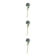 thumbnail image 3 of Baohd 1/2/3/5 10pack/lot Realistic Appearance Artificial Flower For Party Decor And Home Decor Green 3PCS, 3 of 6