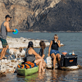 thumbnail image 5 of Ultra-Light Wheeled Cooler Series, 45-70QT Leakproof Insulated Hard Coolers with Grip Wheels & Secure Lock, Food-Grade for Family Trips, Camping & Large Outdoor Events, 5 of 6