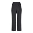 thumbnail image 3 of ManxiVoo Winter Thick Fleece Outdoor Sports Pants Windproof Warm Water Resistant for Hiking Skiing and Winter Activities L Size Black, 3 of 3