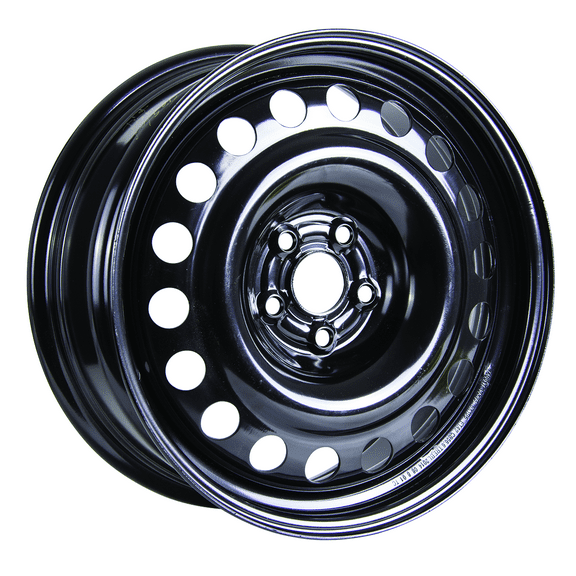 17x7 RTX Black Steel Wheel 5x105 (42mm)