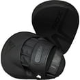 thumbnail image 6 of RDX Boxing Pads Focus Mitts, Punching Target Leather Training Pads, Black, 6 of 7
