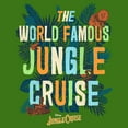 thumbnail image 2 of Men's Jungle Cruise The World Famous Logo  Graphic Tee Kelly Green X Large, 2 of 5