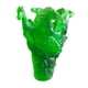 thumbnail image 3 of Jarrón de resina con forma de caballo, florero moderno para fotos, maceta para mesa Verde, 3 of 9