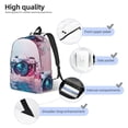 thumbnail image 4 of Lsque Vintage Camera Splash Art Pattern Canvas Daypack, Durable Backpack, High-quality Versatile Backpack,Vintage Compact Backpack-Small, 4 of 6