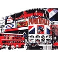 thumbnail image 3 of Le Markee 24x18 Black Modern Framed Museum Art Print Titled - London Circus, 3 of 5