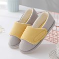 thumbnail image 2 of ZTTD House Sippers for Women Cotton Slippers Anti Slip Lightweight House Outdoor Indoor Warm Shoes Gray, 2 of 6