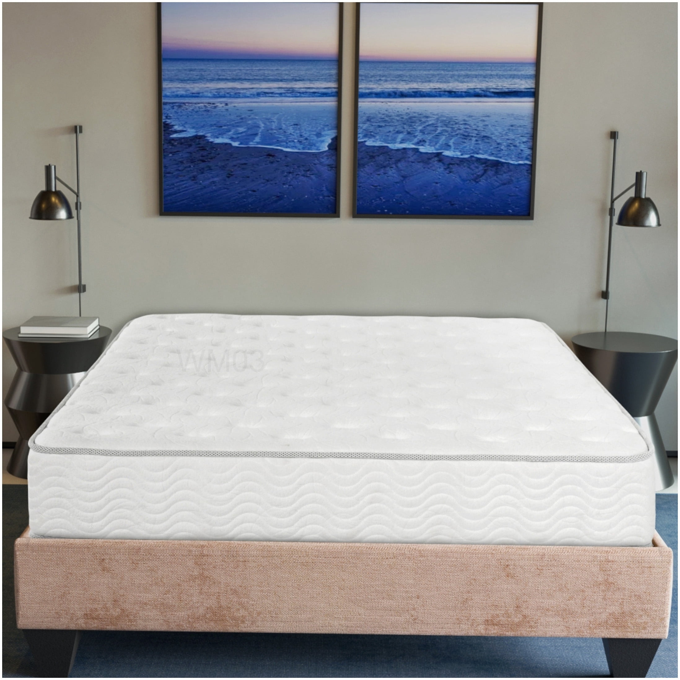 CHAMPFLAG Full Size Mattress, 9 Inch Medium Firm Feel, CertiPUR-US Certified Foam, Motion Isolating Pocket Springs, Enhanced Edge Support, Ships in a Box
