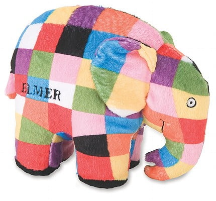 small stuffed elephant toy