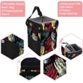 thumbnail image 2 of Pray Foldable Car Trash Bin with Lid, Leak-Proof Hanging Storage Bag - Car Garbage Can, Car Trash Bin, 2 of 6