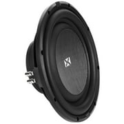 NVX SMW12D4 800W Peak (400W RMS) S-Series Shallow-Mount 12 Dual 4-Ohm Subwoofer
