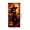 Orange, variant on Halloween Door Curtains Holiday Decorations Background Banners Perforated Corners Fabric Cloth Curtain for Home Party Room Decoration Indoor Outdoor Window Doorway Wall, 35x71in