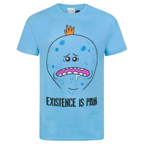 Rick And Morty Mens Meeseeks Existence Est la Douleur T-Shirt