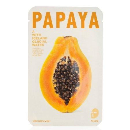 Mishe Papaya Iceland Glacial Water Sheet Mask