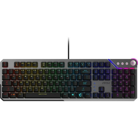 MSI Strike 600 RGB Mechanical Gaming Keyboard - Silent Switches