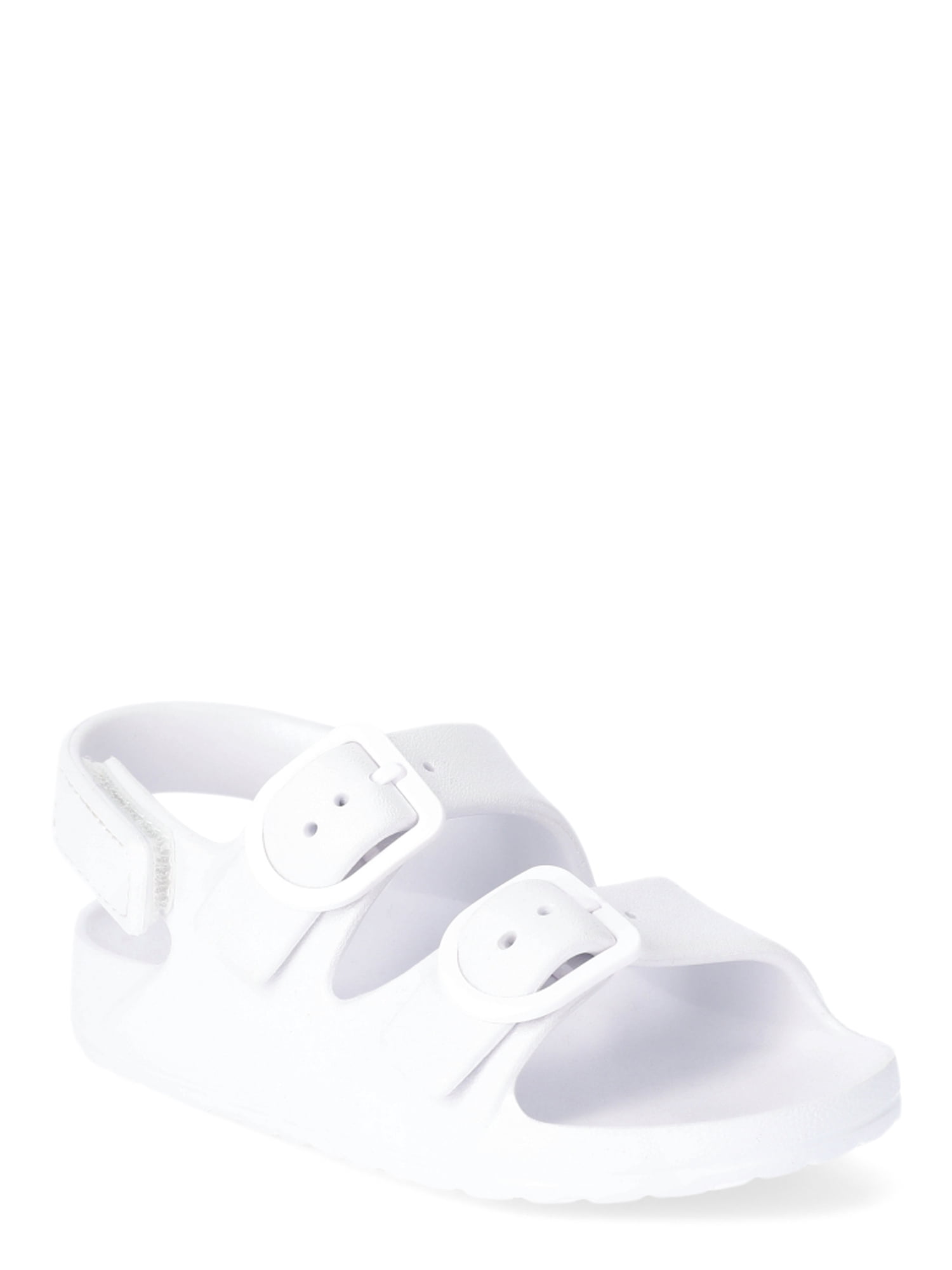 Wonder Nation Toddler Kids EVA Two Buckle Sandal, 2- Pack