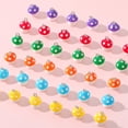thumbnail image 6 of 6Pcs/10Pcs Little Mushroom Pendants Series Resin Cartoon Charm Jewelry Accessories Suitable for Keychain, 6 of 8