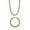 30 inch, variant on Men's 2 Piece Curb-Link Gold Ion-Plated Stainless Steel 9" Bracelet and 20" 24" or 30" Length Chain Set (8mm)