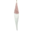 thumbnail image 5 of Northlight 24" Plush Pink and White Holiday Collections Hanging Gnome Christmas Ornament, 5 of 5