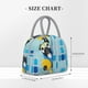 thumbnail image 2 of Easygdp French Bulldog Dog in a Bathtub Bolsa de Almuerzo Insulada Grande, Forro de Aluminio, Diseño Espacioso, a Prueba de Fugas, Ideal para Trabajo, Picnics, Viajes y Actividades al Aire Libre, 2 of 6