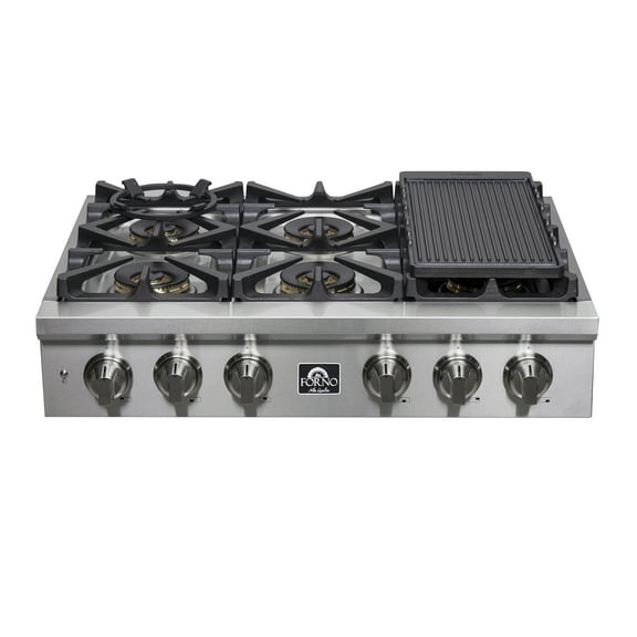 FORNO SPEZIA ALTA QUALITA 36" PRO-STYLE GAS RANGETOP