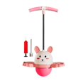 thumbnail image 4 of Pogo Ball con mango Ejercicio Pogo Stick Tabla de equilibrio Pogo Stick para niños para rosa, 4 of 7