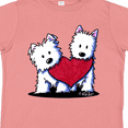 thumbnail image 4 of Inktastic Valentine Westie Duo Boys or Girls Toddler T-Shirt, 4 of 5