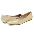 thumbnail image 4 of Zapatos DREAM PAIRS Flats de Punta para Mujer Dorados Talla 9.5, 4 of 6