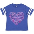 thumbnail image 3 of Inktastic Valentine words in pink Boys or Girls Toddler T-Shirt, 3 of 5