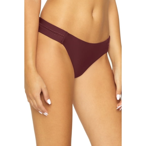 PilyQ VINO Tab Side Brazilian Bikini Swim Bottom, US Large