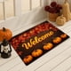 thumbnail image 4 of Alfombras de baño, alfombras para sala de estar, alfombra de área, alfombra de baño, alfombra de bienvenida de otoño, patrón de calabaza, absorbente y para su entrada, alfombra de Acción de Gracias, 4 of 8