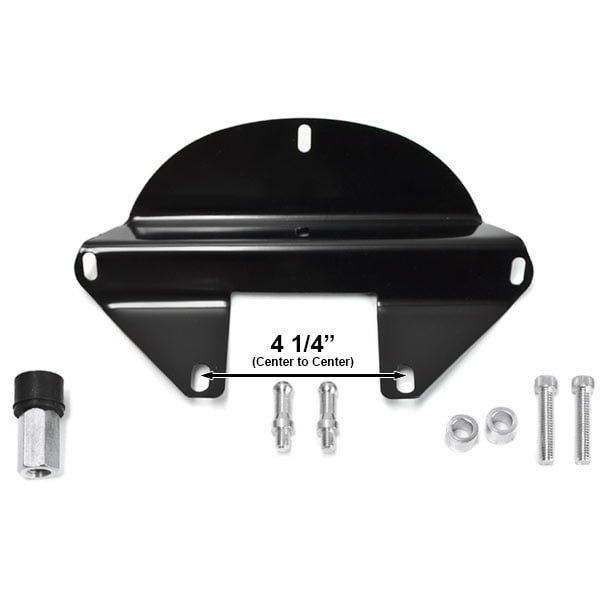 Krator Headlight Fairing Custom Black Visor with Bracket For 2001-2005 Harley Davidson Dyna Models