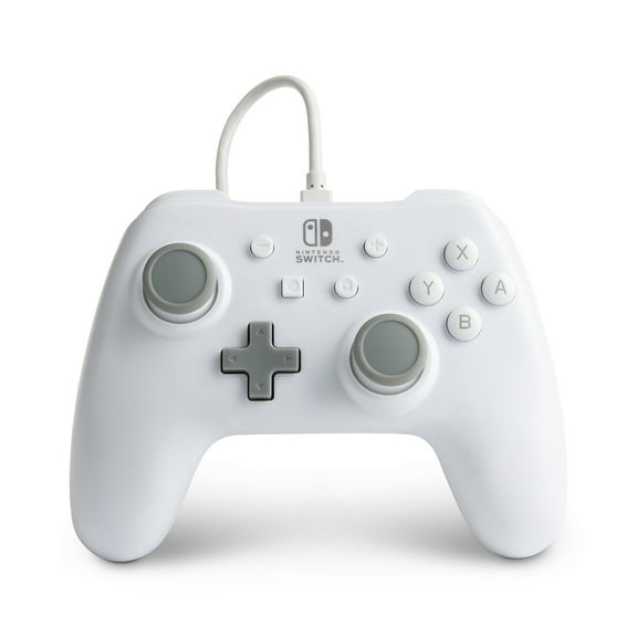 PowerA 1517033-01 Wired Controller for Nintendo Switch - White