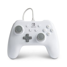 Nintendo Switch White Wired Controller