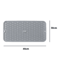 thumbnail image 2 of Silicone Drying Mat,Dish Drainer Mat for Kitchen Counter, Non-Slip Silicone Sink Mat, BPA Free, Dish Washer Safe, 2 of 5