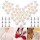 thumbnail image 4 of 50 Uds. Botones de perlas delicados botones de perlas DIY sin botones para coser ropa botones de perlas, 4 of 6