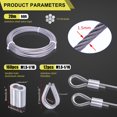 thumbnail image 3 of Herramienta para prensar cables de acero Twidec de hasta 2,2 mm con accesorios, 3 of 8
