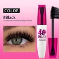 thumbnail image 5 of 4D Eye Waterproof Oppose And Oppose Caking Mascara, Thick Curling and Volumizing Eye Makeup, Defines Lashes, 5 of 7