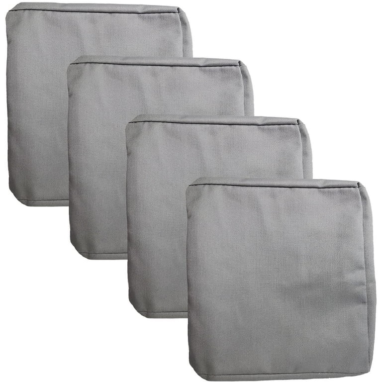 Outdoor Seat Cushion Cover Set Large Patio Chair Seat Covers Only