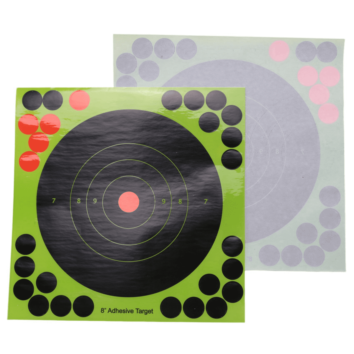 200Pcs/Set Hunting Targets 8x8 Inch Self Adhesive Paper Reactive Splatter Targets Stickers
