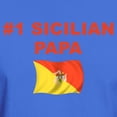 thumbnail image 3 of CafePress - #1 Sicilian Papa Dark T Shirt - Men's Classic Graphic Cotton T-Shirt, 3 of 4