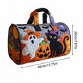 thumbnail image 3 of Halloween Yoga Bag for Women with Padded Puffy Barrel Shape, Spooky Carryall Handbag for Ladies, Festive Purse for Autumn Holiday Travel, Gift-Ready Luggage, 3 of 4