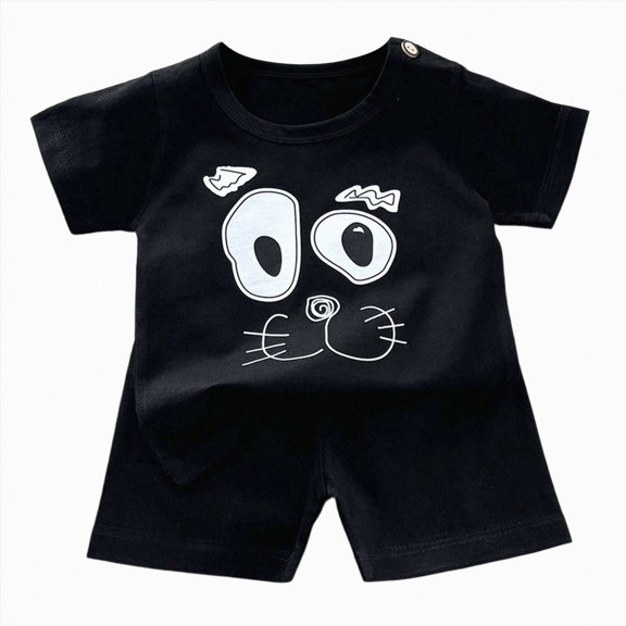 Toddler Boy First Day of School Outfit Short Sleeve Tops and Shorts Set Back to School Clothes 6-12 Months 12-24 Months 2t 3t 4t 5t 6t 7t 8t 9t Children 5-6 Years