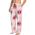thumbnail image 2 of Xecao Pig Noses Men's Straight Lounge Pajama Pants: The Ultimate in Comfortable Sleepwear, 2 of 9
