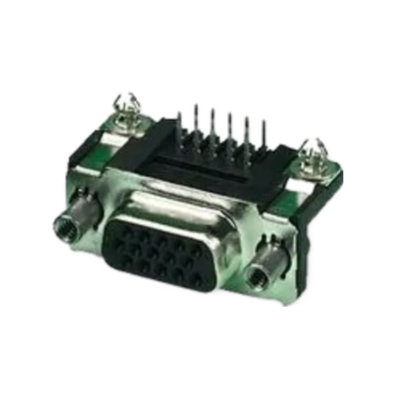 Pack of 3 1734530-3 Conn Dsub HD Rcpt 15POS R/A Sldr, Bulk, RoHS