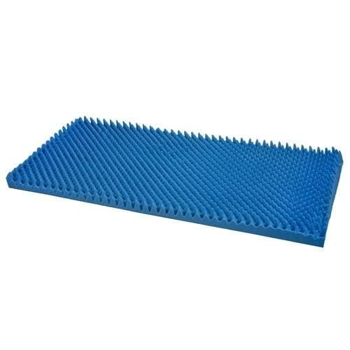 DMI Foam Mattress Topper, Egg Crate Foam Pad, Mattress Pad and Bed Topper for Support, Air Circulation, Pressure Relief and Weight Distribution, Full Size Mattress, 50 x 72 x 2