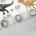 thumbnail image 4 of Castle Fairy Kawaii Animal Dino Curtains Pack of 2 (42x84 Each),Dinosaur Curtains Blackout, 4 of 6