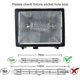 thumbnail image 4 of 2025 R7s halogen rod 78mm for outdoor lights 80w 230v set of 5 dimmable, 4 of 4