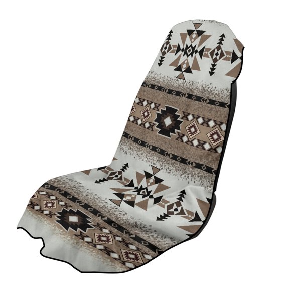 XYZCANDO Geometric Pattern Design Car Seat Towel Cover Breathable for Running Outdoor Sport, Lightweight Stain Resistant Car Cushion Seat Covers Non-Slip